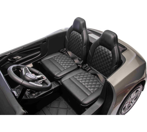 Дитяча акумуляторна машинка Audi Spyder R8 LIFT Сіра