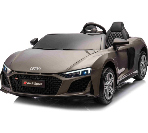 Дитяча акумуляторна машинка Audi Spyder R8 LIFT Сіра