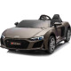Дитяча акумуляторна машинка Audi Spyder R8 LIFT Сіра