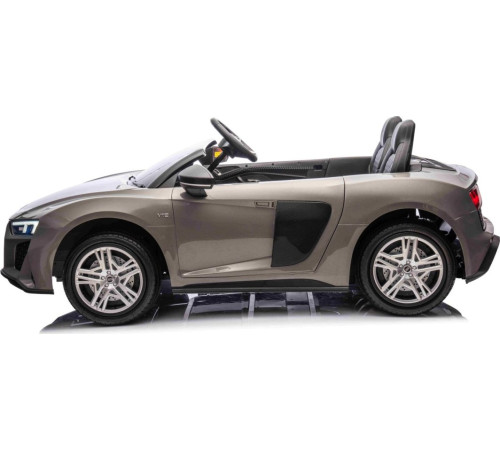 Дитяча акумуляторна машинка Audi Spyder R8 LIFT Сіра
