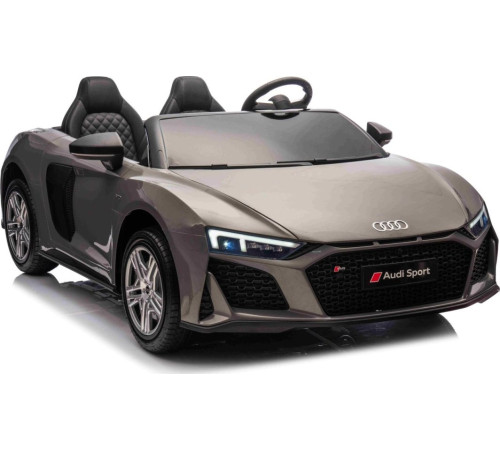 Дитяча акумуляторна машинка Audi Spyder R8 LIFT Сіра