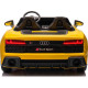 Дитяча акумуляторна машинка Audi Spyder R8 LIFT Жовта