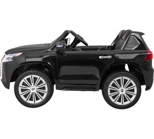 Дитяча акумуляторна машинка Lexus LX570 Чорна