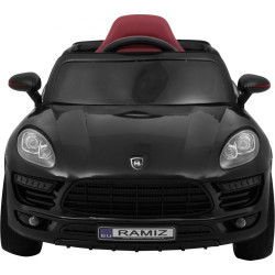 Дитяча акумуляторна машинка Turbo-S Чорна