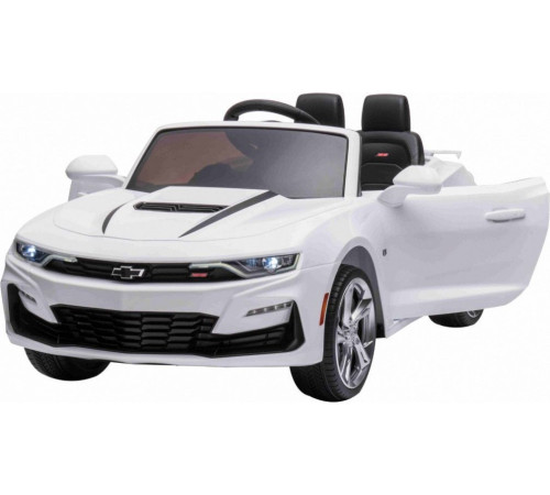 Дитяча акумуляторна машинка Chevrolet Camaro 2SS Біла Дитяча акумуляторна машинка Chevrolet Camaro 2SS Біла