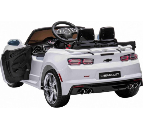 Дитяча акумуляторна машинка Chevrolet Camaro 2SS Біла Дитяча акумуляторна машинка Chevrolet Camaro 2SS Біла
