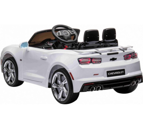 Дитяча акумуляторна машинка Chevrolet Camaro 2SS Біла Дитяча акумуляторна машинка Chevrolet Camaro 2SS Біла