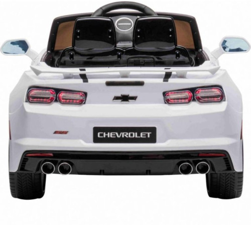 Дитяча акумуляторна машинка Chevrolet Camaro 2SS Біла Дитяча акумуляторна машинка Chevrolet Camaro 2SS Біла