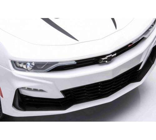 Дитяча акумуляторна машинка Chevrolet Camaro 2SS Біла Дитяча акумуляторна машинка Chevrolet Camaro 2SS Біла