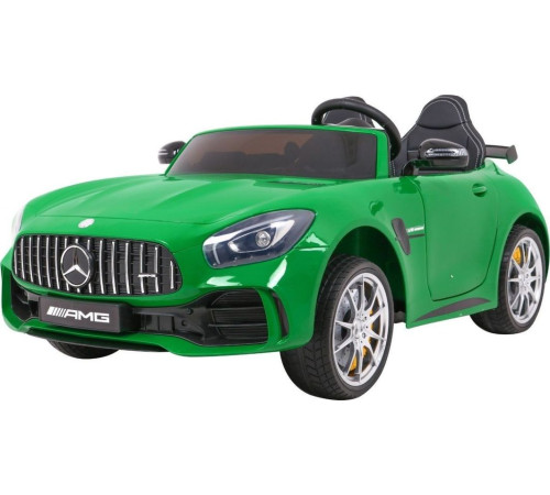 Дитяча акумуляторна машинка Mercedes-Benz GT R Зелена Дитяча акумуляторна машинка Mercedes-Benz GT R Зелена