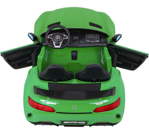 Дитяча акумуляторна машинка Mercedes-Benz GT R Зелена Дитяча акумуляторна машинка Mercedes-Benz GT R Зелена