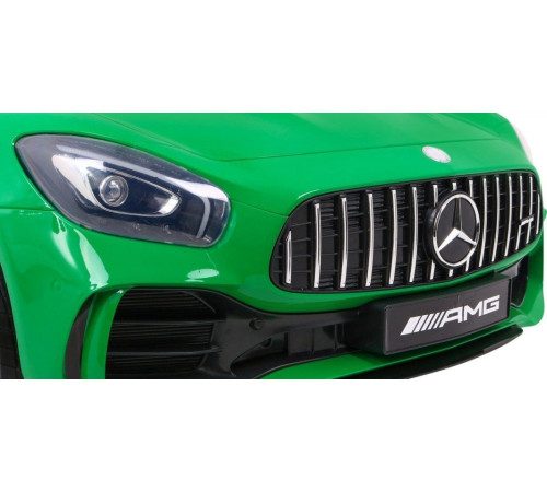 Дитяча акумуляторна машинка Mercedes-Benz GT R Зелена Дитяча акумуляторна машинка Mercedes-Benz GT R Зелена