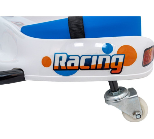 Дитяча акумуляторна машинка Racing Drifter Біла Дитяча акумуляторна машинка Racing Drifter Біла