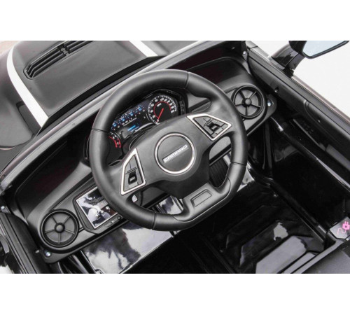 Дитяча акумуляторна машинка Chevrolet Camaro 2SS Чорна