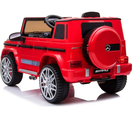 Дитяча акумуляторна машинка Mercedes AMG G63 Червона Дитяча акумуляторна машинка Mercedes AMG G63 Червона