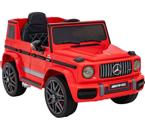 Дитяча акумуляторна машинка Mercedes AMG G63 Червона Дитяча акумуляторна машинка Mercedes AMG G63 Червона