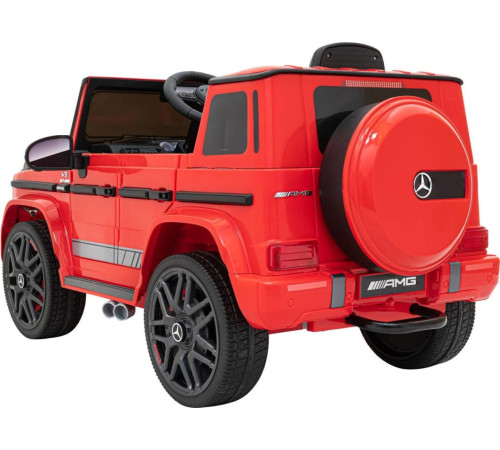 Дитяча акумуляторна машинка Mercedes AMG G63 Червона Дитяча акумуляторна машинка Mercedes AMG G63 Червона