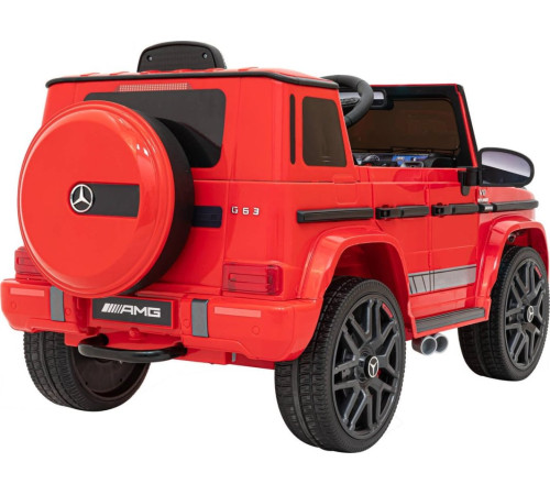 Дитяча акумуляторна машинка Mercedes AMG G63 Червона Дитяча акумуляторна машинка Mercedes AMG G63 Червона