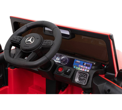 Дитяча акумуляторна машинка Mercedes AMG G63 Червона Дитяча акумуляторна машинка Mercedes AMG G63 Червона