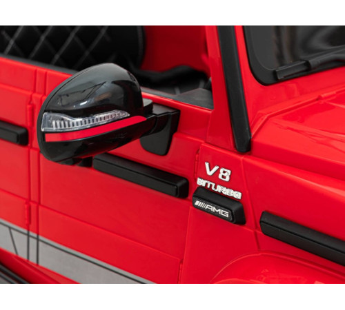 Дитяча акумуляторна машинка Mercedes AMG G63 Червона Дитяча акумуляторна машинка Mercedes AMG G63 Червона