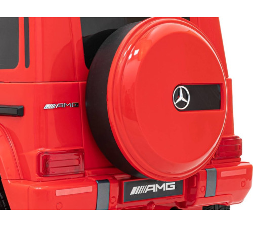 Дитяча акумуляторна машинка Mercedes AMG G63 Червона Дитяча акумуляторна машинка Mercedes AMG G63 Червона
