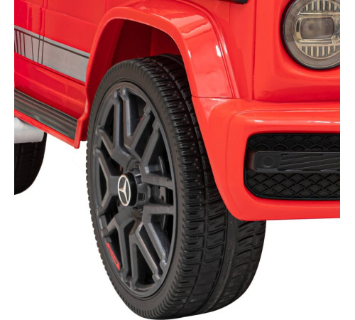 Дитяча акумуляторна машинка Mercedes AMG G63 Червона Дитяча акумуляторна машинка Mercedes AMG G63 Червона
