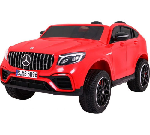 Дитяча акумуляторна машинка Mercedes GLC 63S Червона Дитяча акумуляторна машинка Mercedes GLC 63S Червона