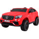 Дитяча акумуляторна машинка Mercedes GLC 63S Червона