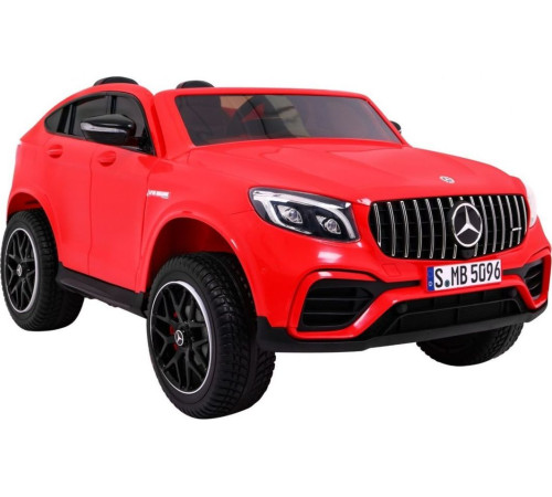 Дитяча акумуляторна машинка Mercedes GLC 63S Червона Дитяча акумуляторна машинка Mercedes GLC 63S Червона