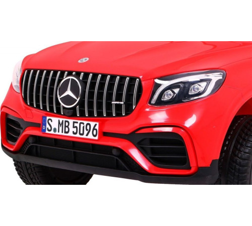 Дитяча акумуляторна машинка Mercedes GLC 63S Червона Дитяча акумуляторна машинка Mercedes GLC 63S Червона