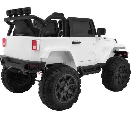 Дитяча акумуляторна машинка All Terrain Біла Дитяча акумуляторна машинка All Terrain Біла
