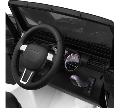 Дитяча акумуляторна машинка All Terrain Біла Дитяча акумуляторна машинка All Terrain Біла