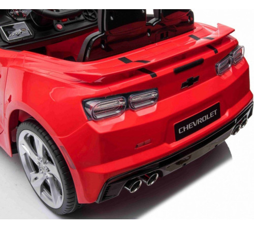 Дитяча акумуляторна машинка Chevrolet Camaro 2SS Червона