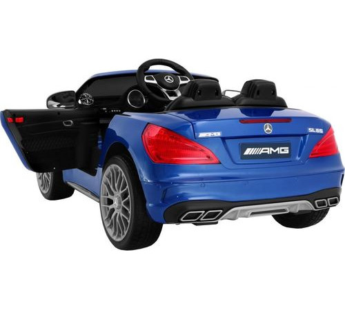 Дитяча акумуляторна машинка Mercedes AMG SL65 Синя Дитяча акумуляторна машинка Mercedes AMG SL65 Синя