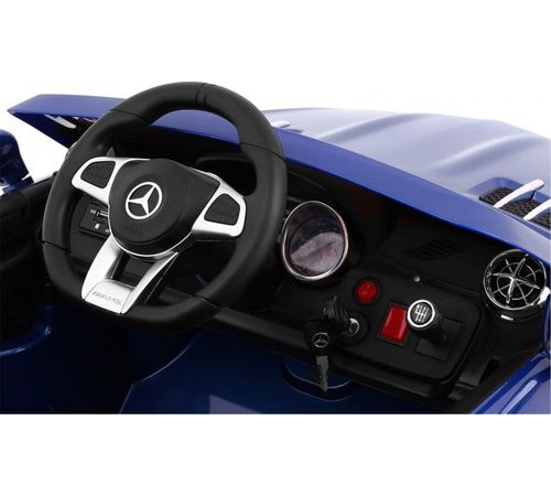 Дитяча акумуляторна машинка Mercedes AMG SL65 Синя Дитяча акумуляторна машинка Mercedes AMG SL65 Синя