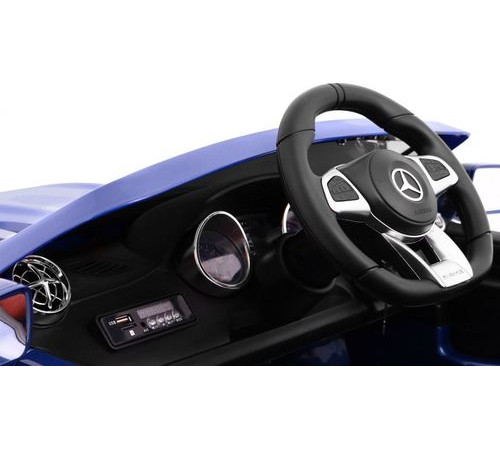 Дитяча акумуляторна машинка Mercedes AMG SL65 Синя Дитяча акумуляторна машинка Mercedes AMG SL65 Синя