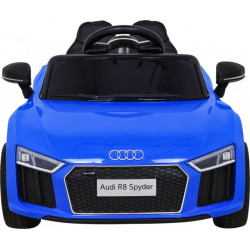 Дитяча акумуляторна машинка Audi R8 Синя