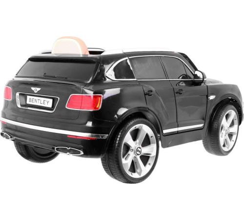 Дитяча акумуляторна машинка Bentley Bentayga Чорна Дитяча акумуляторна машинка Bentley Bentayga Чорна