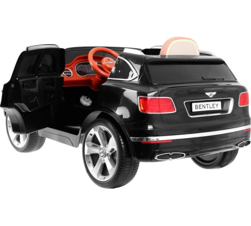 Дитяча акумуляторна машинка Bentley Bentayga Чорна Дитяча акумуляторна машинка Bentley Bentayga Чорна