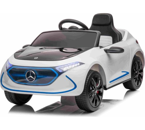 Дитяча акумуляторна машинка Mercedes Benz AMG EQA Біла Дитяча акумуляторна машинка Mercedes Benz AMG EQA Біла