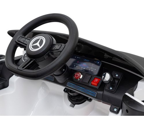 Дитяча акумуляторна машинка Mercedes Benz AMG EQA Біла Дитяча акумуляторна машинка Mercedes Benz AMG EQA Біла