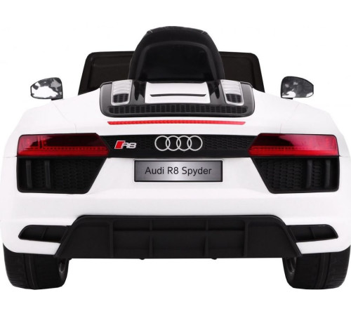Дитяча акумуляторна машинка Audi R8 Spyder Біла Дитяча акумуляторна машинка Audi R8 Spyder Біла