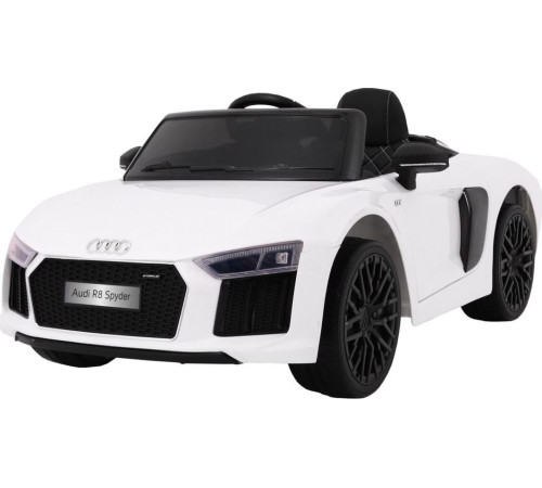 Дитяча акумуляторна машинка Audi R8 Spyder Біла Дитяча акумуляторна машинка Audi R8 Spyder Біла