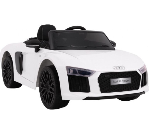 Дитяча акумуляторна машинка Audi R8 Spyder Біла Дитяча акумуляторна машинка Audi R8 Spyder Біла