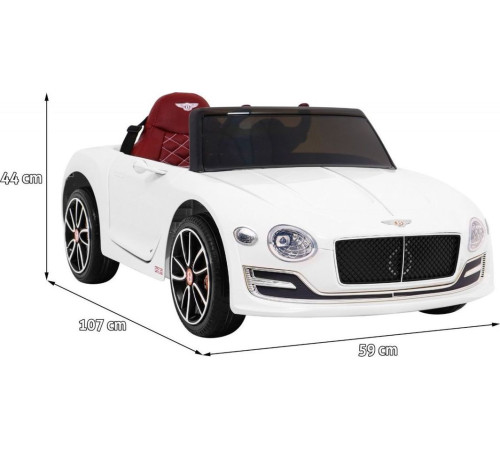 Дитяча акумуляторна машинка Bentley EXP 12 Біла Дитяча акумуляторна машинка Bentley EXP 12 Біла