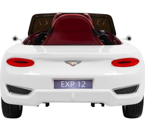 Дитяча акумуляторна машинка Bentley EXP 12 Біла Дитяча акумуляторна машинка Bentley EXP 12 Біла