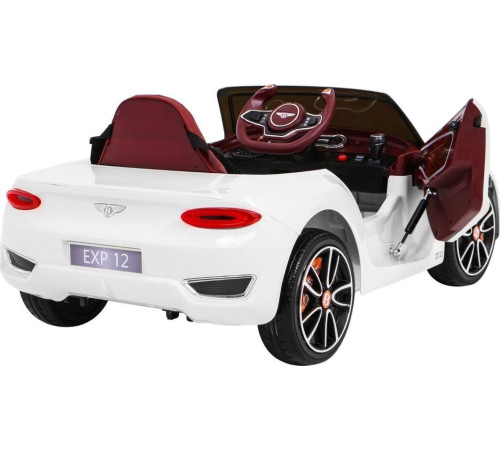 Дитяча акумуляторна машинка Bentley EXP 12 Біла Дитяча акумуляторна машинка Bentley EXP 12 Біла