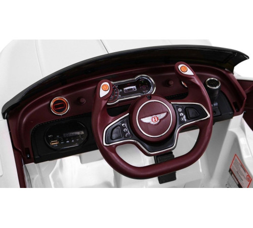 Дитяча акумуляторна машинка Bentley EXP 12 Біла Дитяча акумуляторна машинка Bentley EXP 12 Біла