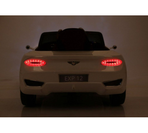 Дитяча акумуляторна машинка Bentley EXP 12 Біла Дитяча акумуляторна машинка Bentley EXP 12 Біла