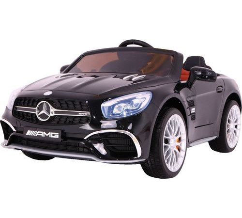 Дитяча акумуляторна машинка Mercedes Benz AMG SL65 S Чорна Дитяча акумуляторна машинка Mercedes Benz AMG SL65 S Чорна